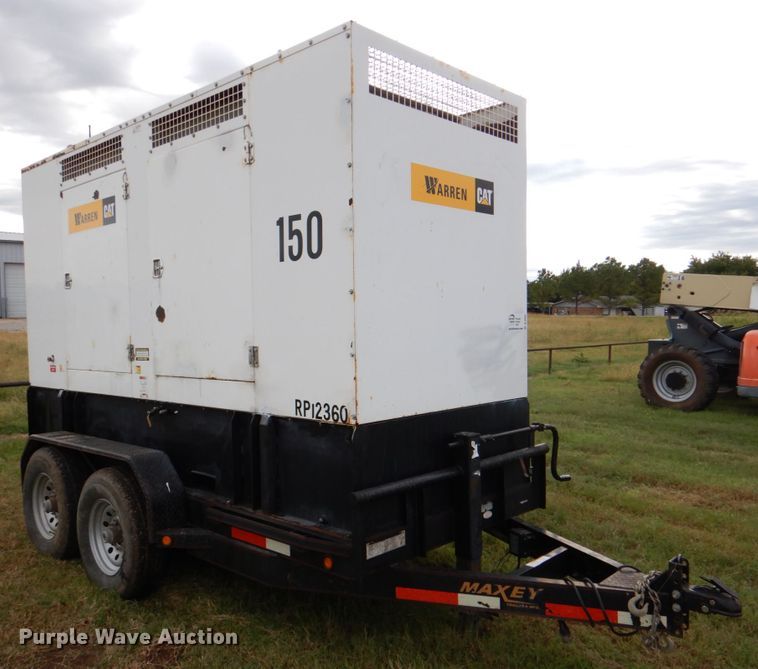 image for item DL0603 2013 Caterpillar NPS-150-T4I  generator