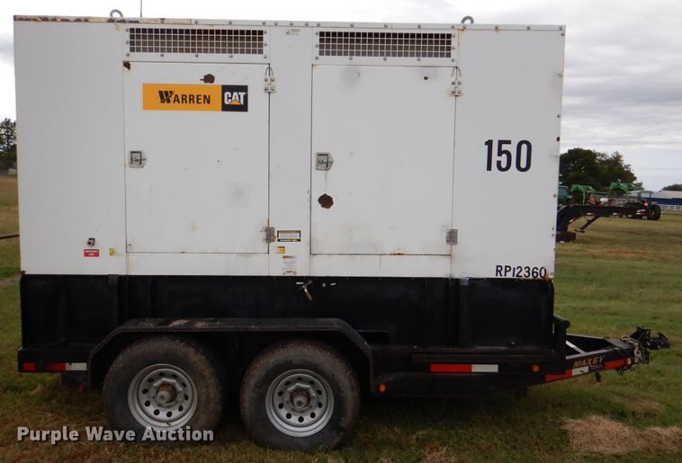 image for item DL0603 2013 Caterpillar NPS-150-T4I  generator