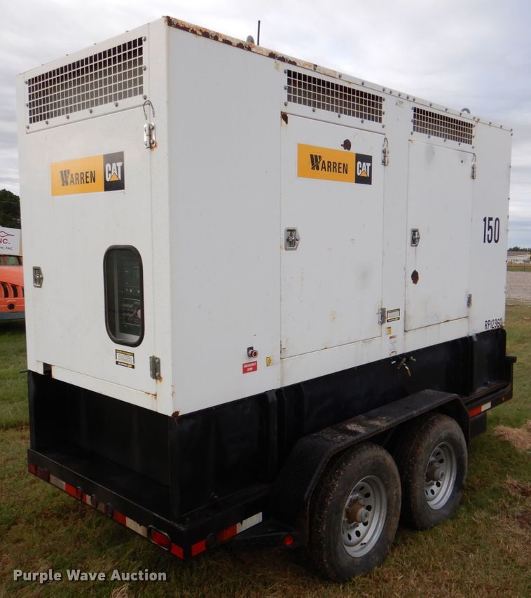 image for item DL0603 2013 Caterpillar NPS-150-T4I  generator