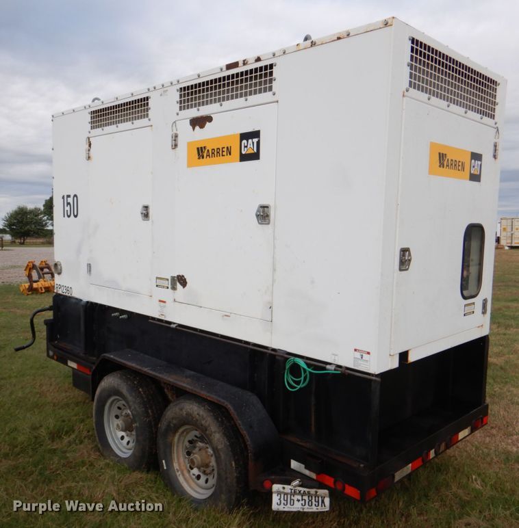 image for item DL0603 2013 Caterpillar NPS-150-T4I  generator