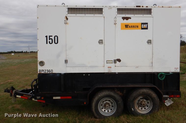 image for item DL0603 2013 Caterpillar NPS-150-T4I  generator