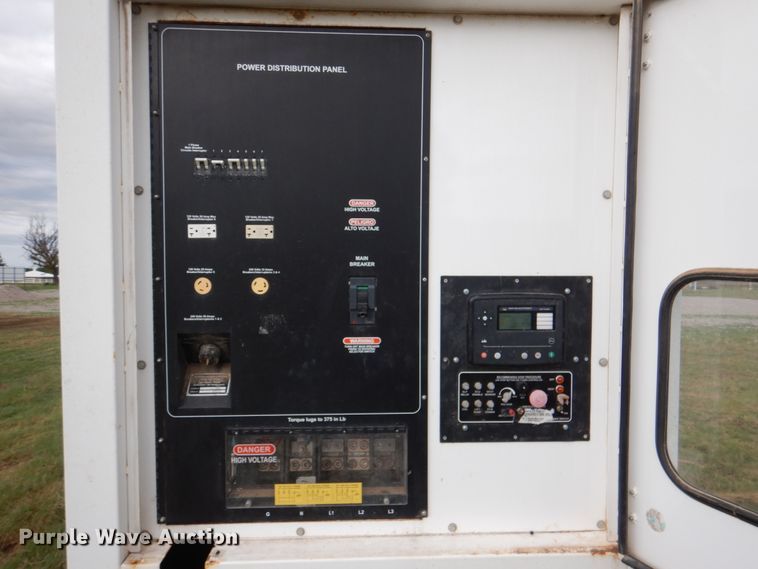 image for item DL0603 2013 Caterpillar NPS-150-T4I  generator