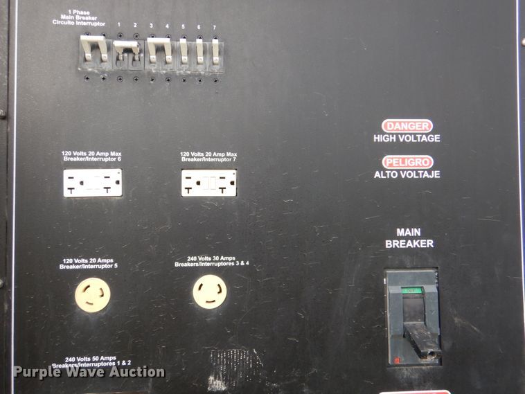 image for item DL0603 2013 Caterpillar NPS-150-T4I  generator