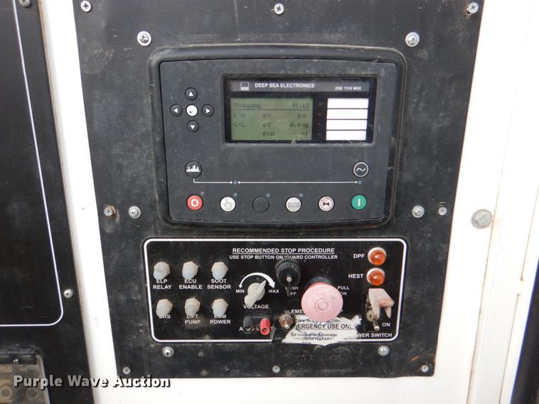 image for item DL0603 2013 Caterpillar NPS-150-T4I  generator