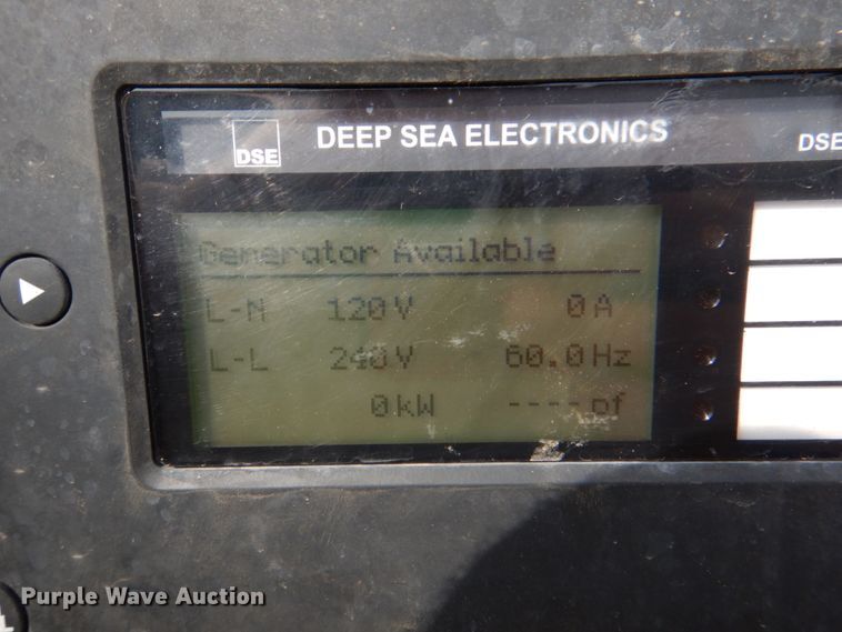 image for item DL0603 2013 Caterpillar NPS-150-T4I  generator