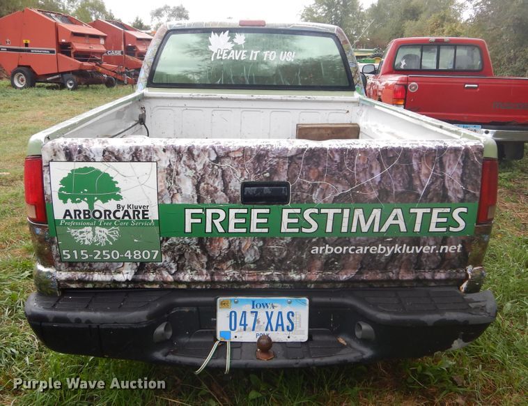 image for item DL6403 1998 Chevrolet S10  pickup truck