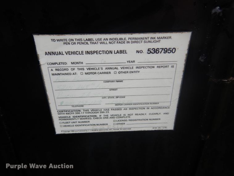 image for item DL6405 Utility bed