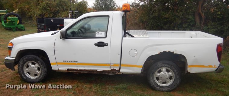 image for item DL6407 2004 GMC Canyon  pickup truck