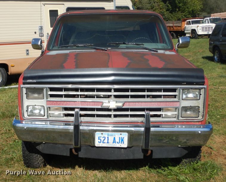 image for item DL6418 1988 Chevrolet Blazer  SUV