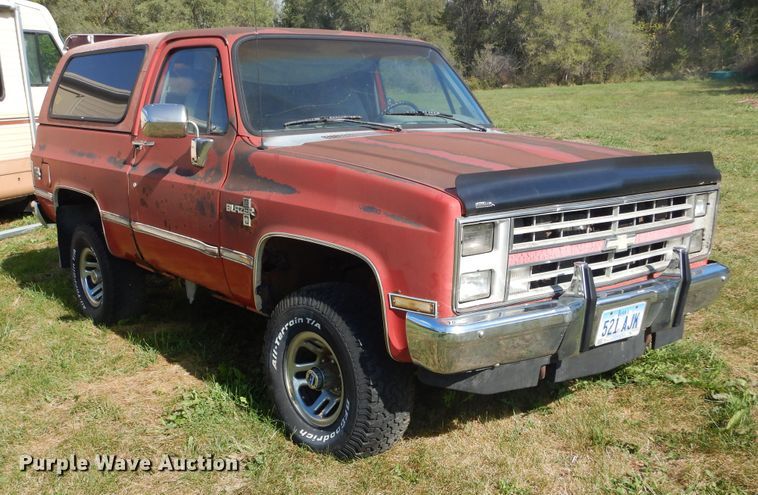 image for item DL6418 1988 Chevrolet Blazer  SUV