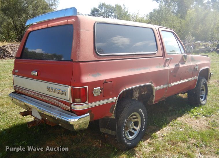 image for item DL6418 1988 Chevrolet Blazer  SUV