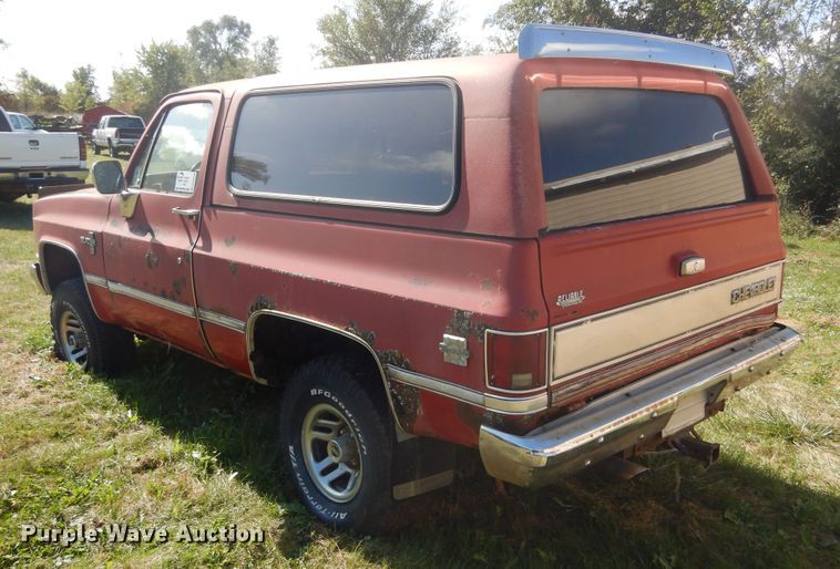 image for item DL6418 1988 Chevrolet Blazer  SUV