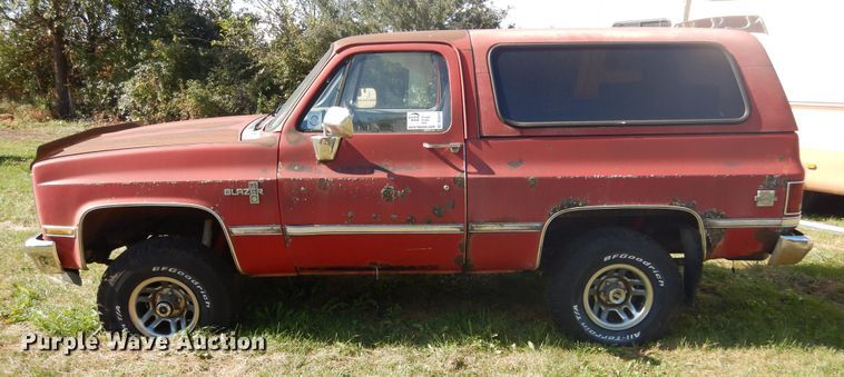 image for item DL6418 1988 Chevrolet Blazer  SUV