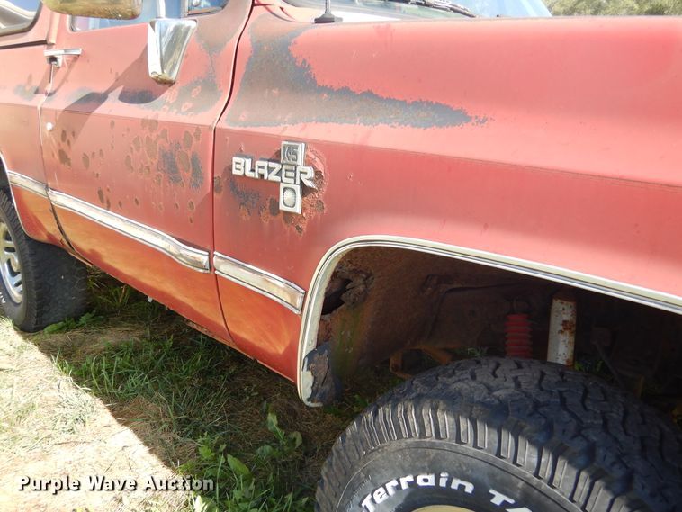 image for item DL6418 1988 Chevrolet Blazer  SUV