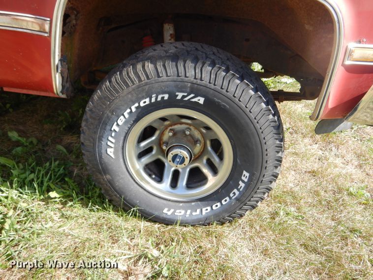 image for item DL6418 1988 Chevrolet Blazer  SUV