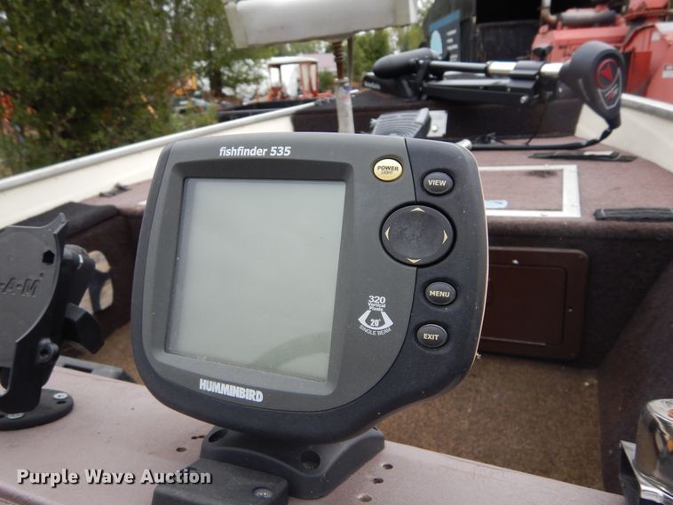 image for item DL6436 1986 Bass Tracker Tournament V-17  boat