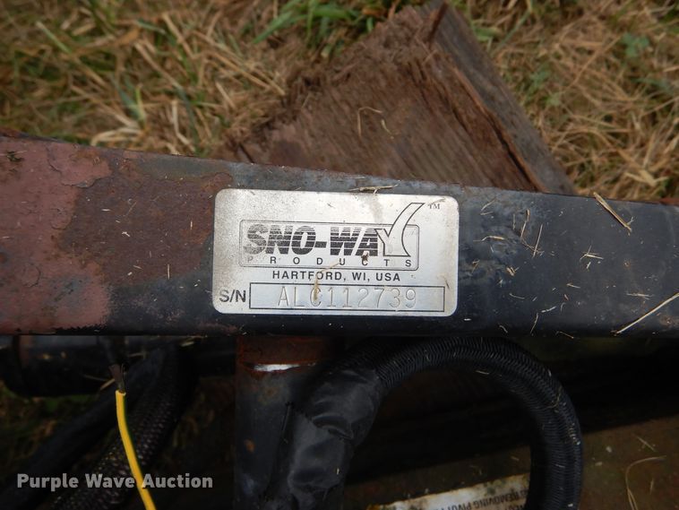 image for item DL6437 Snow-Way snow plow