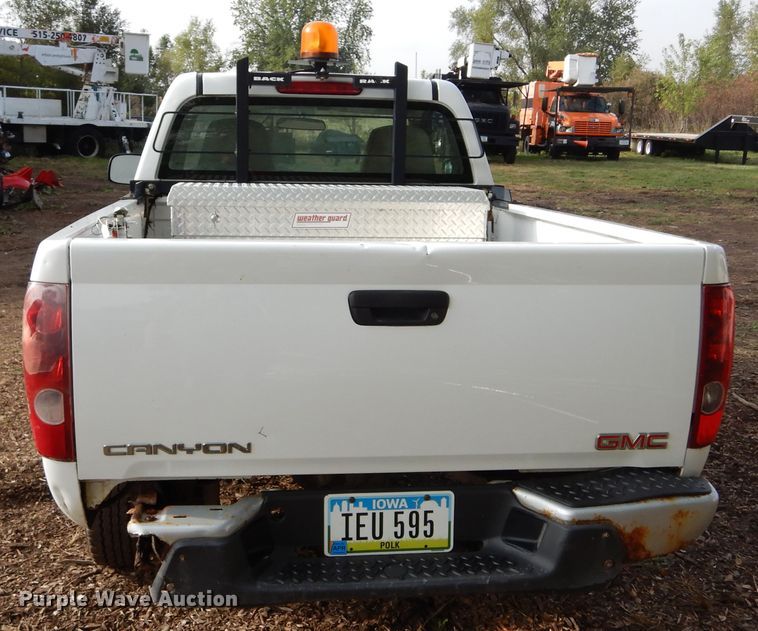 image for item DL6444 2005 GMC Canyon  pickup truck