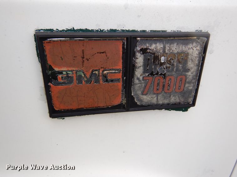 image for item DL6446 1986 GMC C7500  bucket truck