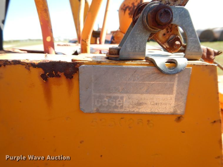 image for item DM0639 Case 580B  backhoe