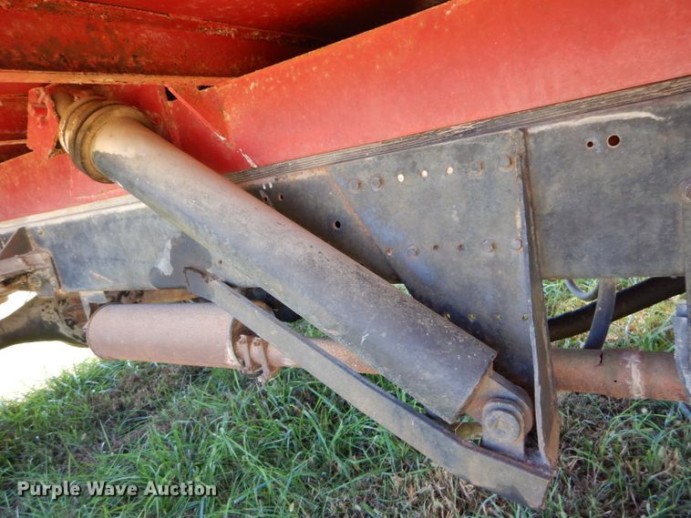 image for item DM0642 1956 International S162  dump flatbed truck