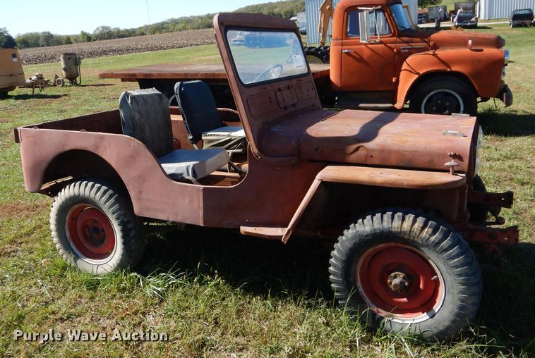 image for item DM0643 1952 Jeep Willys