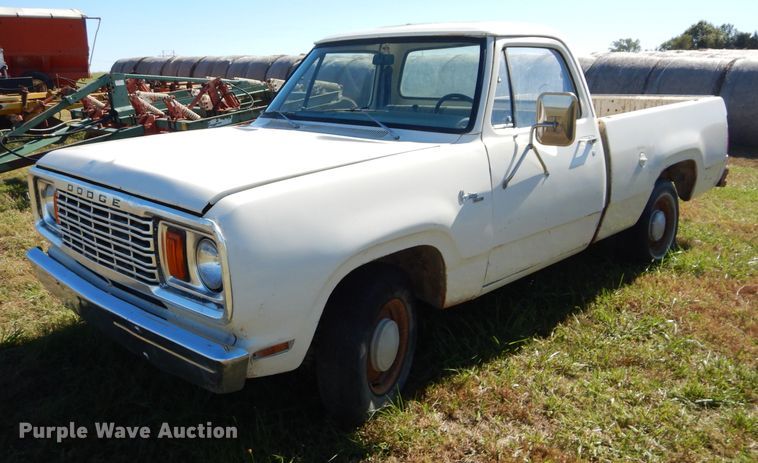 image for item DM0645 1978 Dodge 100  pickup truck