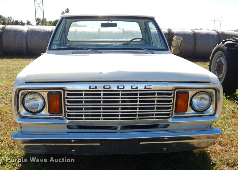 image for item DM0645 1978 Dodge 100  pickup truck
