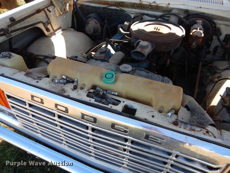 image for item DM0645 1978 Dodge 100  pickup truck