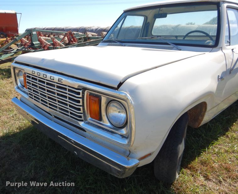 image for item DM0645 1978 Dodge 100  pickup truck