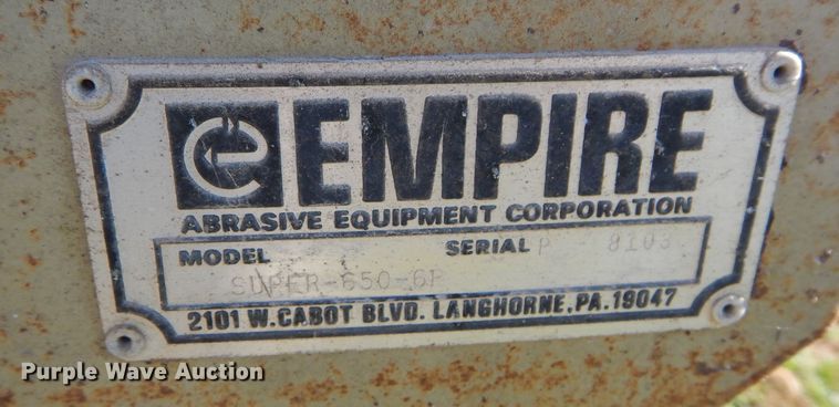 image for item DM0647 Empire Super 650  sand blaster
