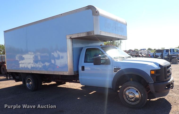image for item DN2162 2008 Ford F550 Super Duty XL  box truck