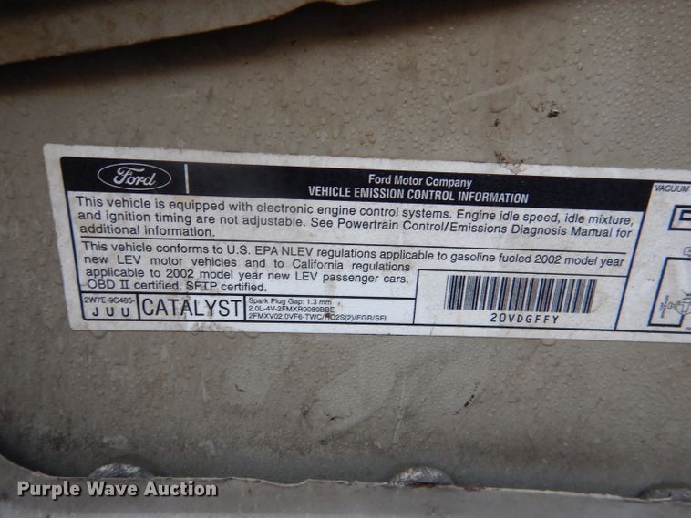 image for item DN5263 2002 Ford Focus