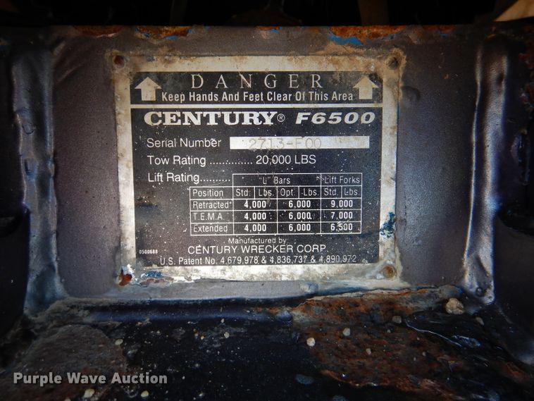 image for item DN5267 2000 Ford F450 Super Duty XL  tow truck