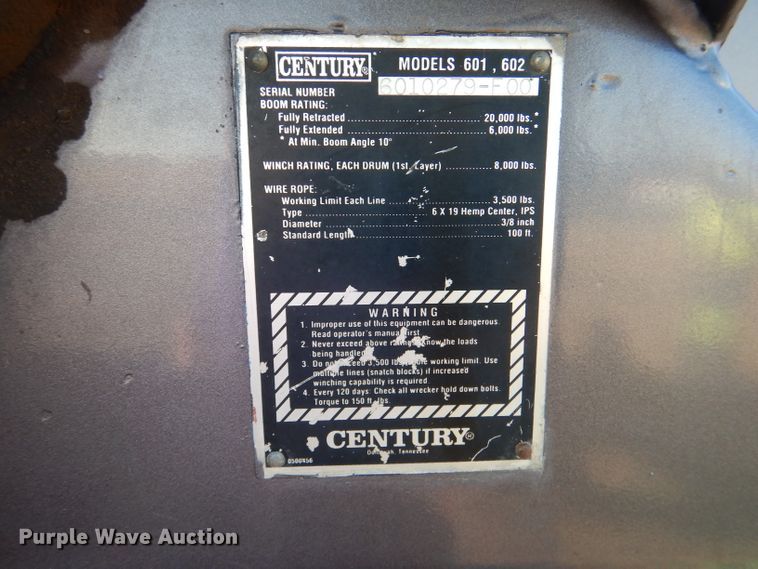 image for item DN5267 2000 Ford F450 Super Duty XL  tow truck