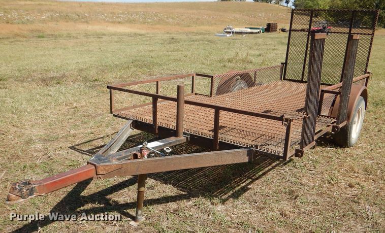 image for item DN5271 Shop built utility trailer