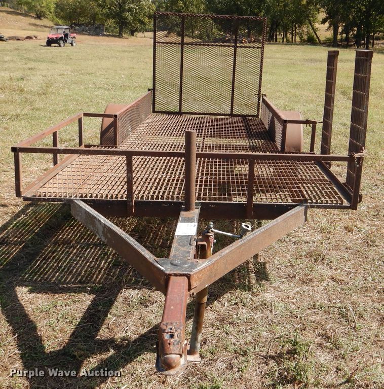 image for item DN5271 Shop built utility trailer