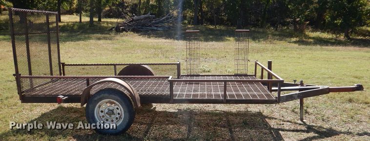 image for item DN5271 Shop built utility trailer
