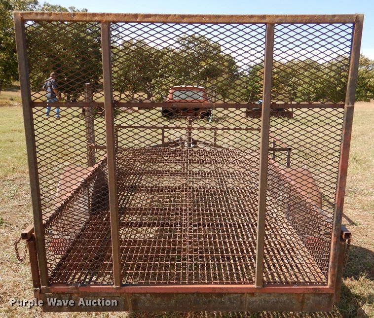 image for item DN5271 Shop built utility trailer