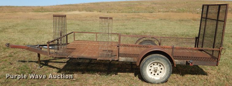 image for item DN5271 Shop built utility trailer