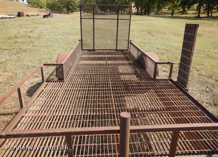 image for item DN5271 Shop built utility trailer