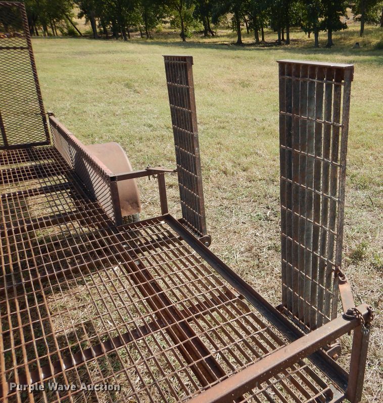 image for item DN5271 Shop built utility trailer