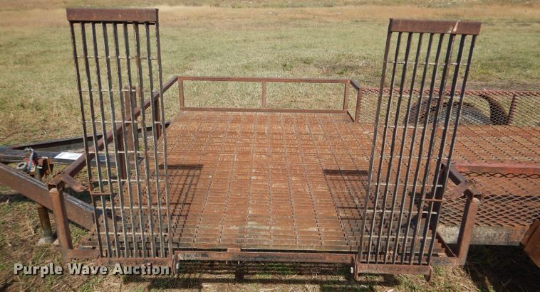 image for item DN5271 Shop built utility trailer