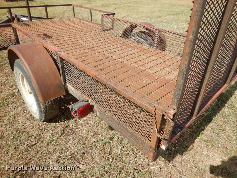 image for item DN5271 Shop built utility trailer
