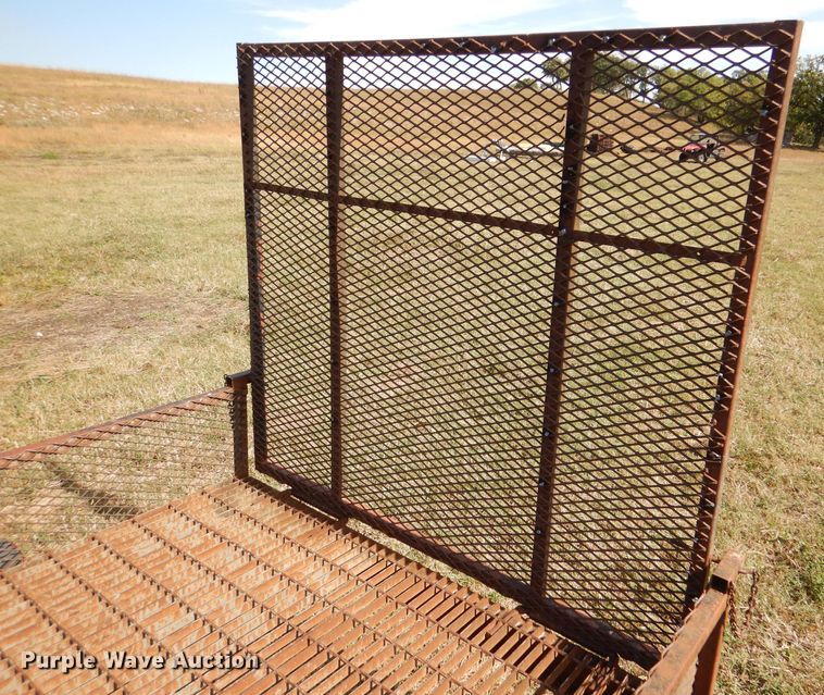 image for item DN5271 Shop built utility trailer