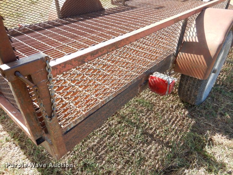 image for item DN5271 Shop built utility trailer