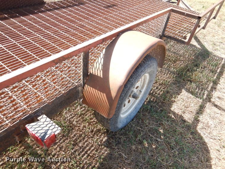image for item DN5271 Shop built utility trailer