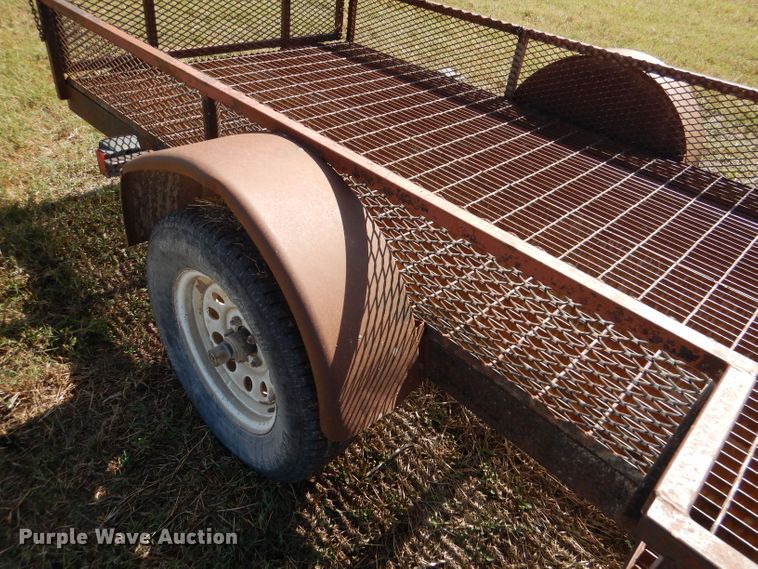 image for item DN5271 Shop built utility trailer