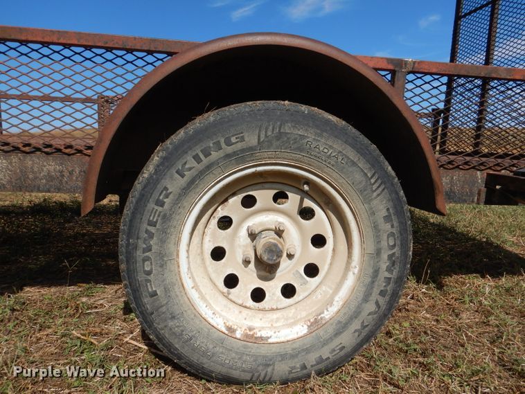 image for item DN5271 Shop built utility trailer