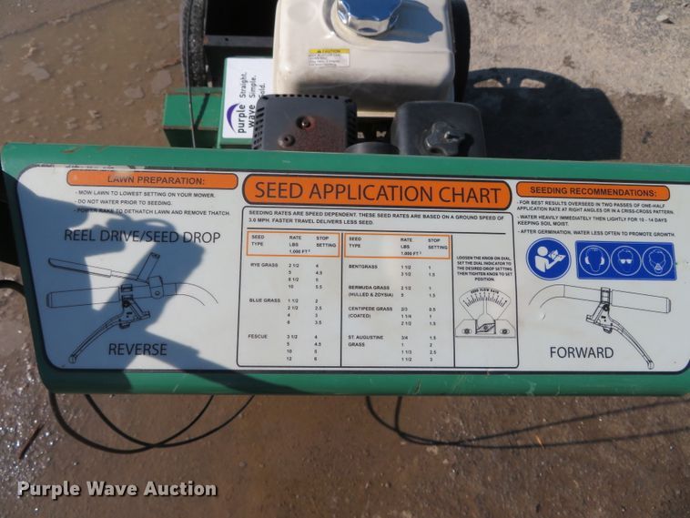 image for item DN7792 2011 Billy Goat OS901SPH  overseeder